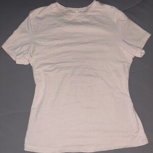 SKIMS Pink Short Sleeve Tee
